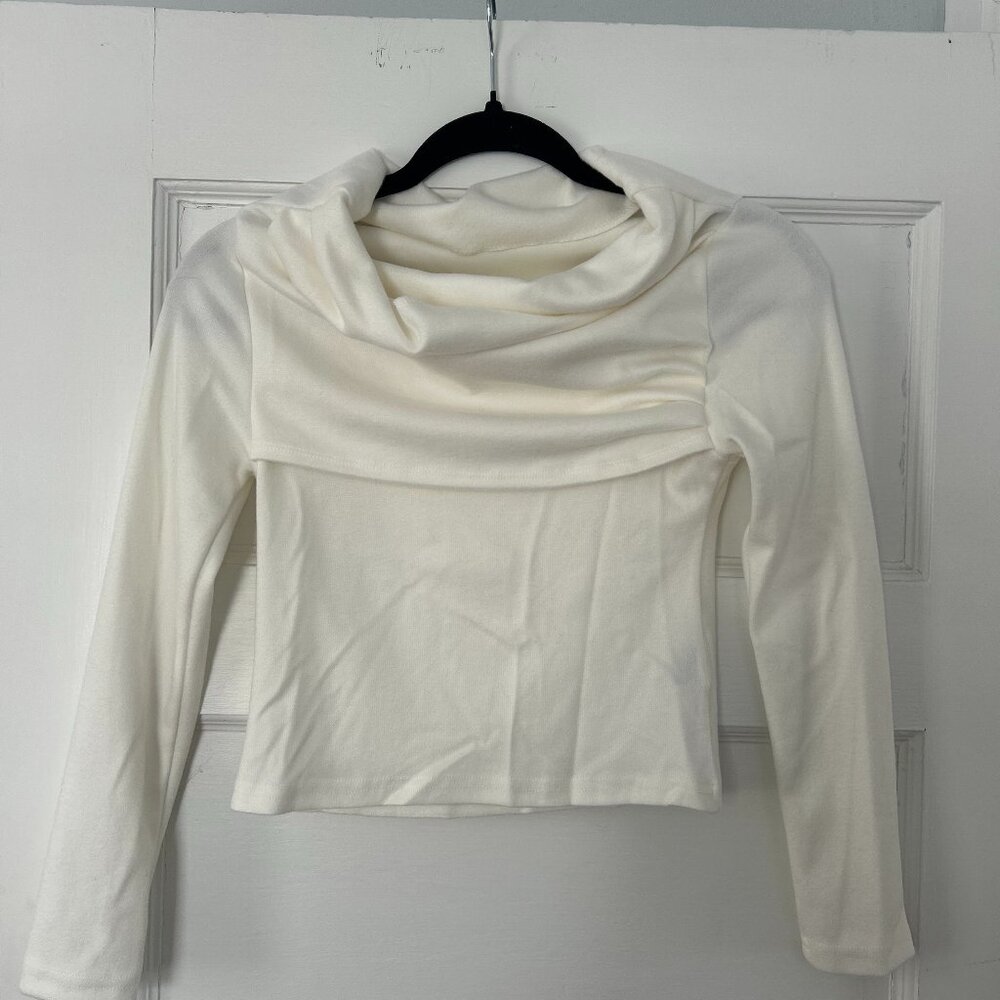 Shein Cowl Neck L/S Top